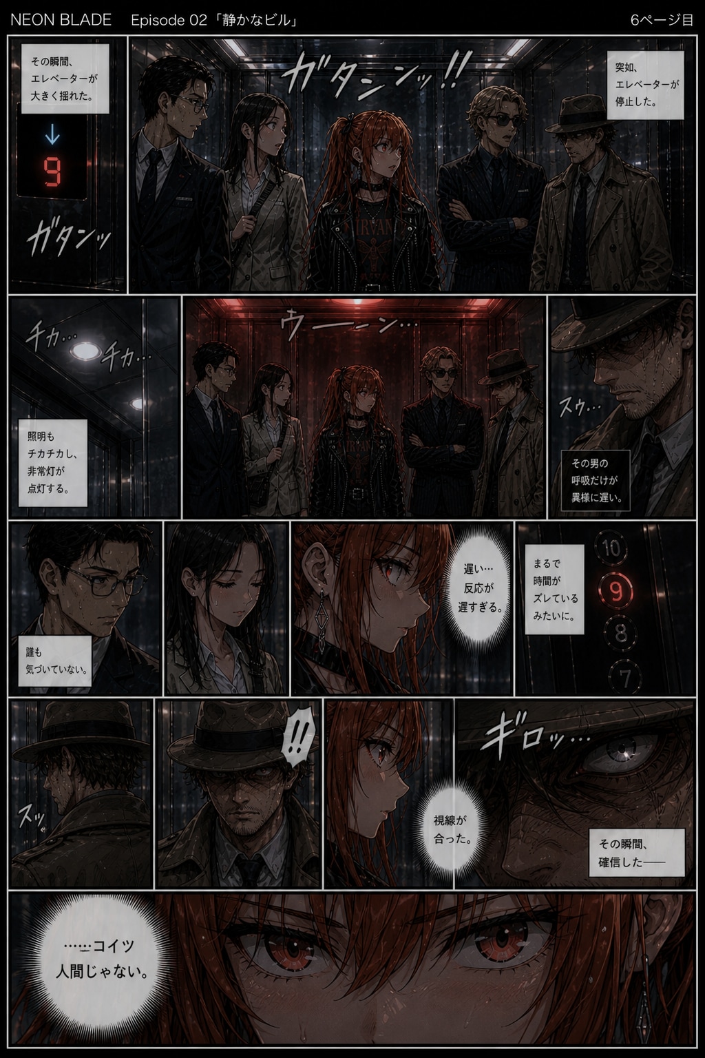 NEON BLADE Episode 02「静かなビル」