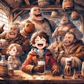 いつもの酒場にて 4枚目
