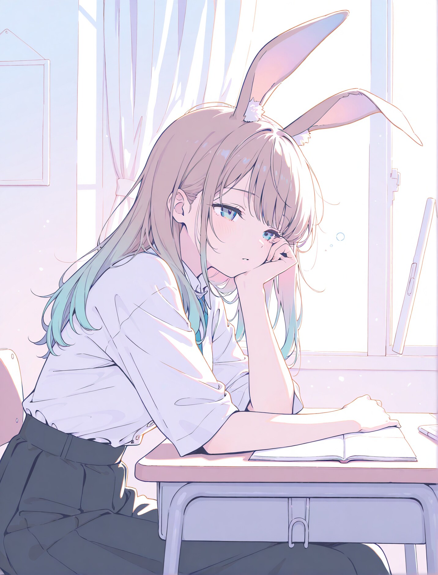 眠い🐇🐇🐇