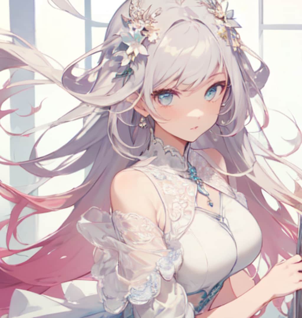 純白のおめかし