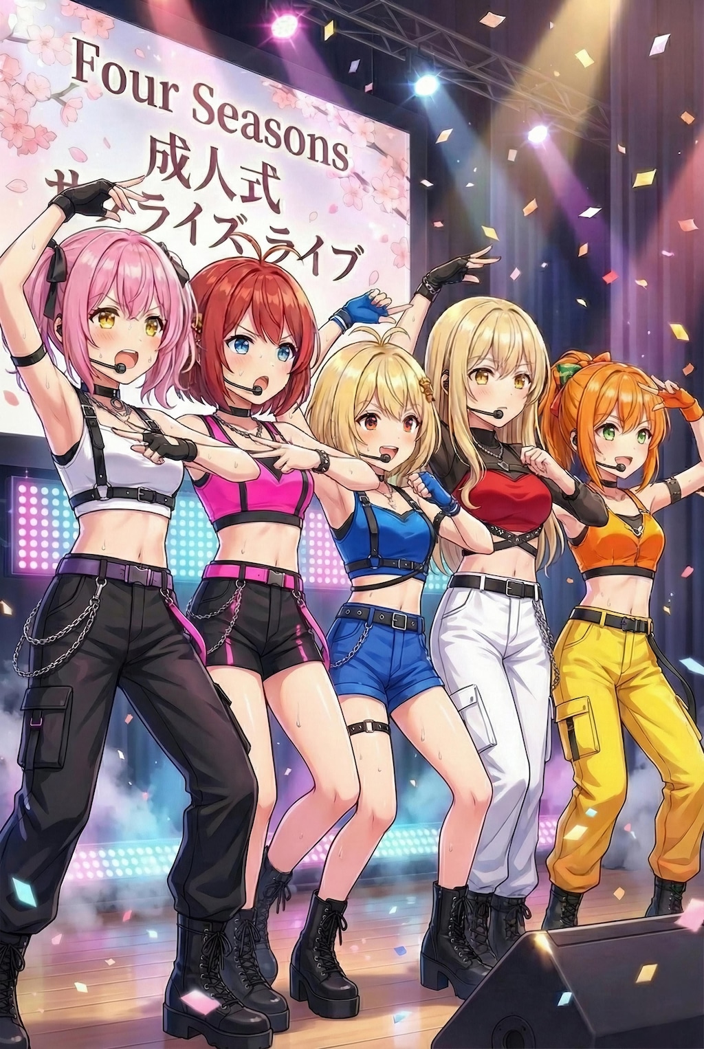 Four seasons成人式サプライズライブ