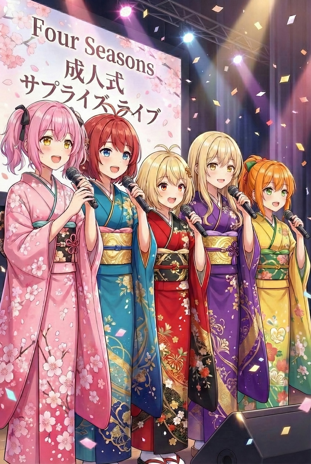 Four seasons成人式サプライズライブ