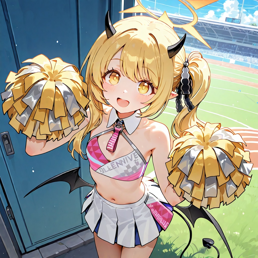イブキ、チアリーディング