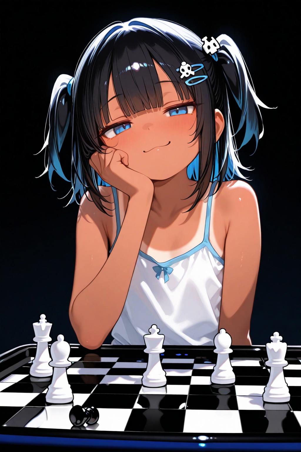 （雰囲気だけは）チェス強者のこなつちゃん