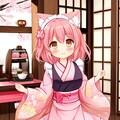桜メイドさん 2枚目