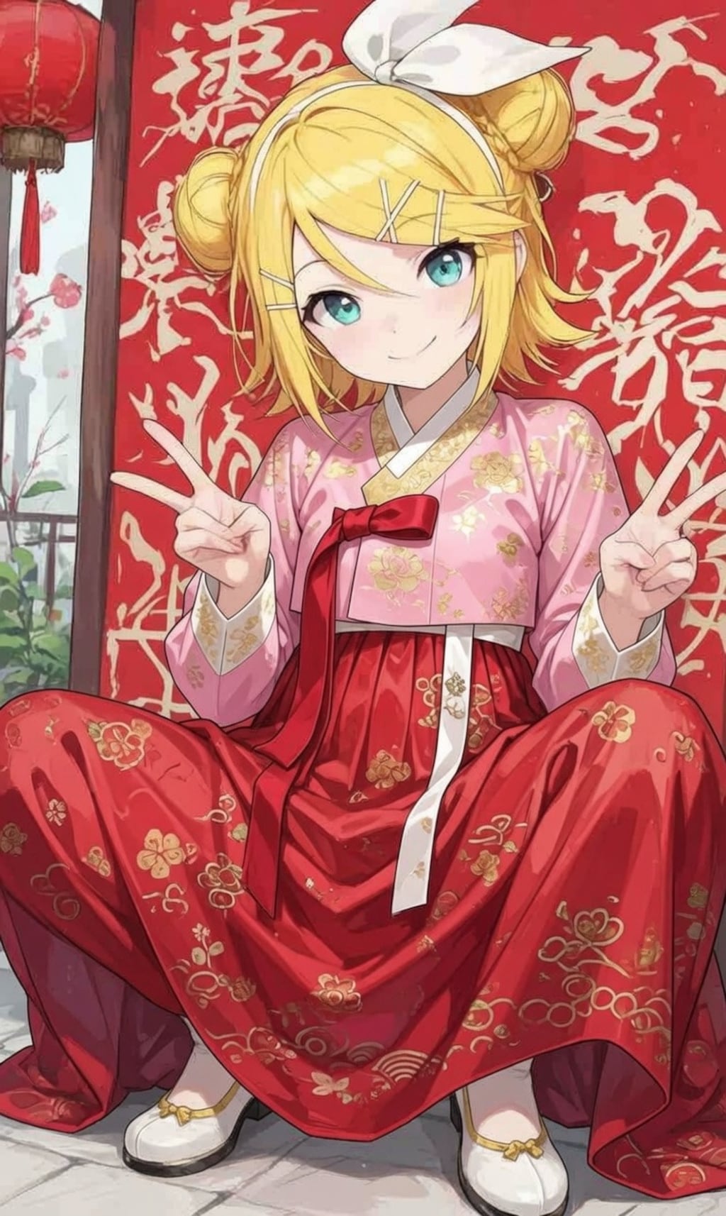 鏡音リン　妊娠経過