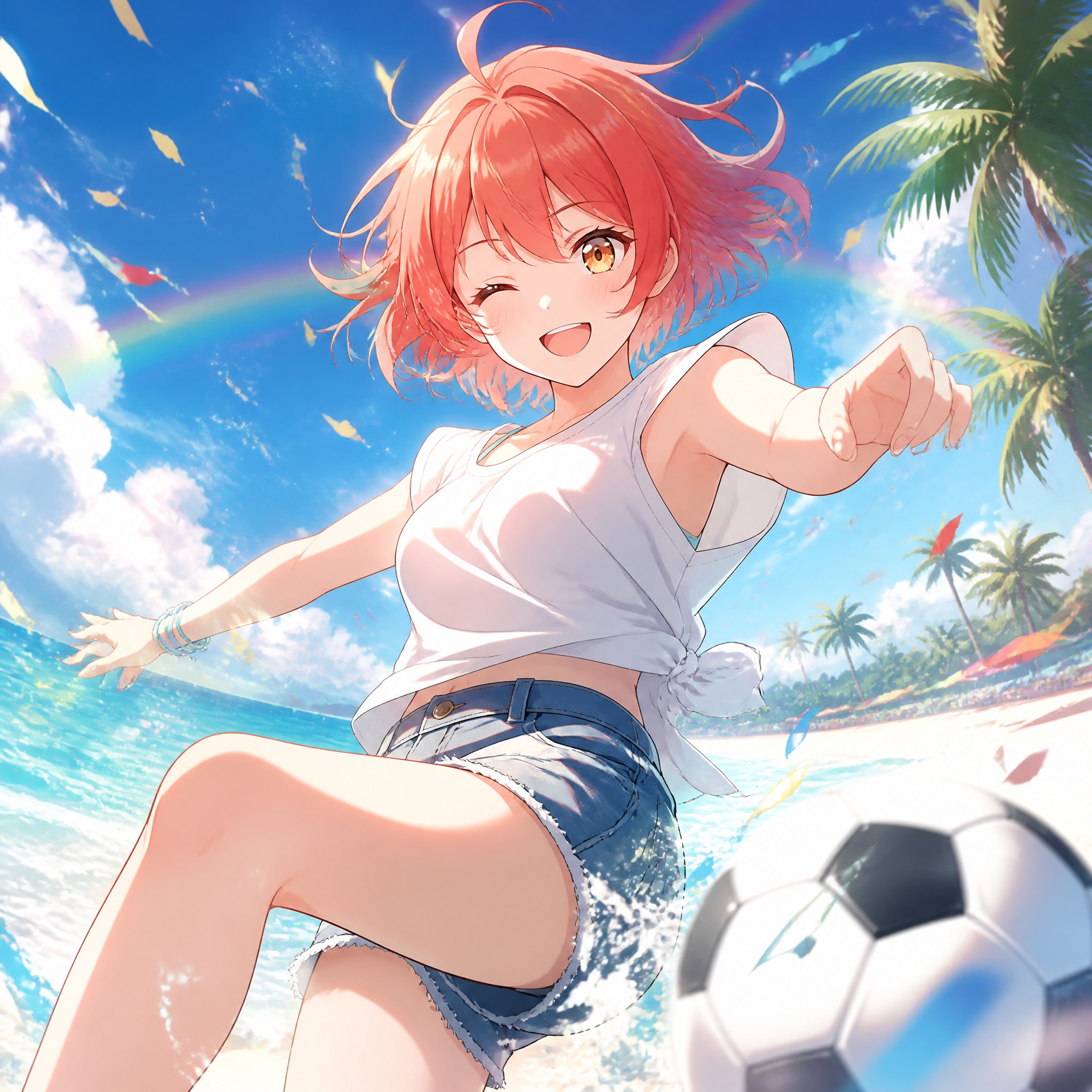 サッカー（２）秋津七海　GPTimages2.0