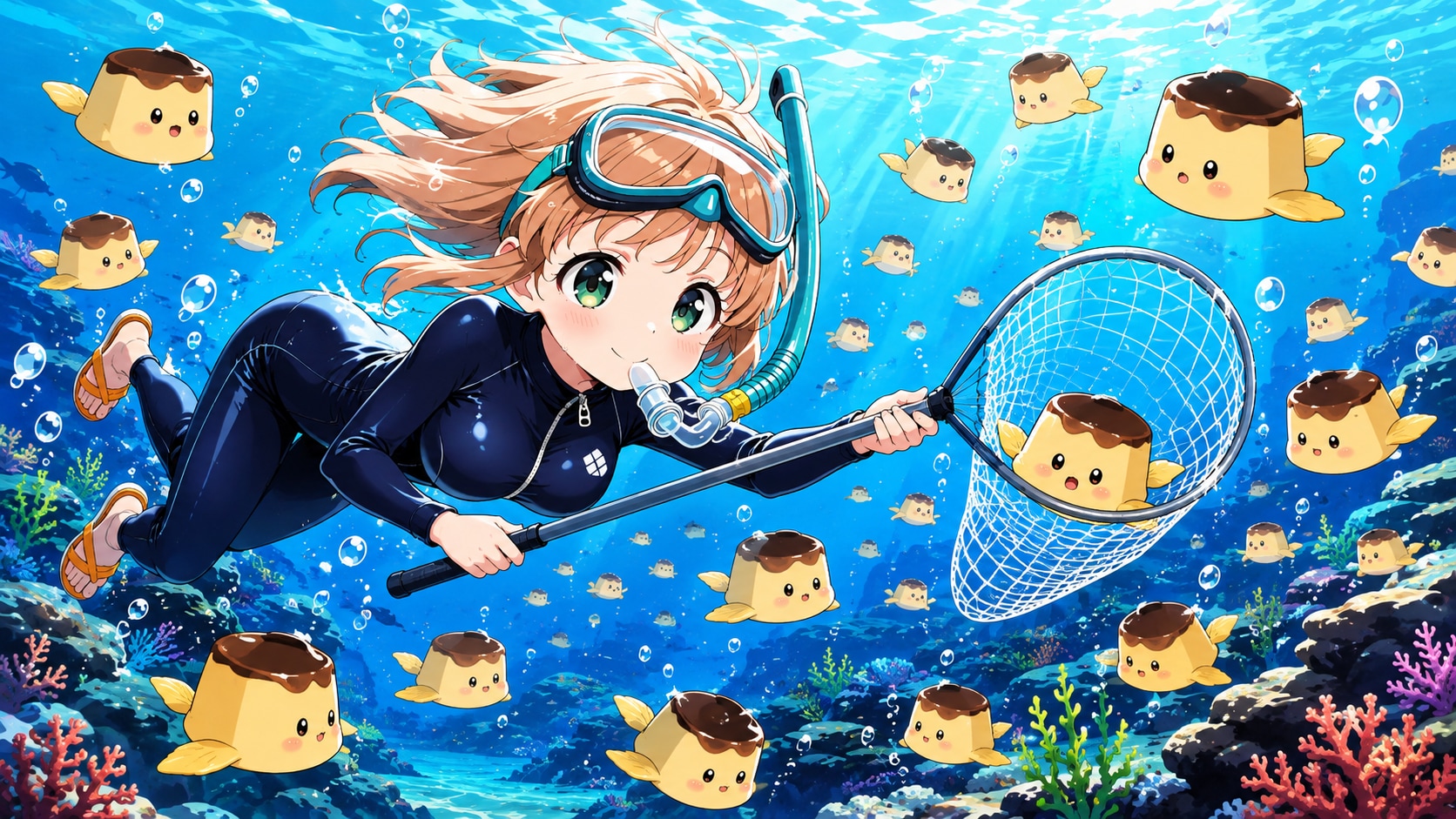 天然プリン | の人気AIイラスト・グラビア