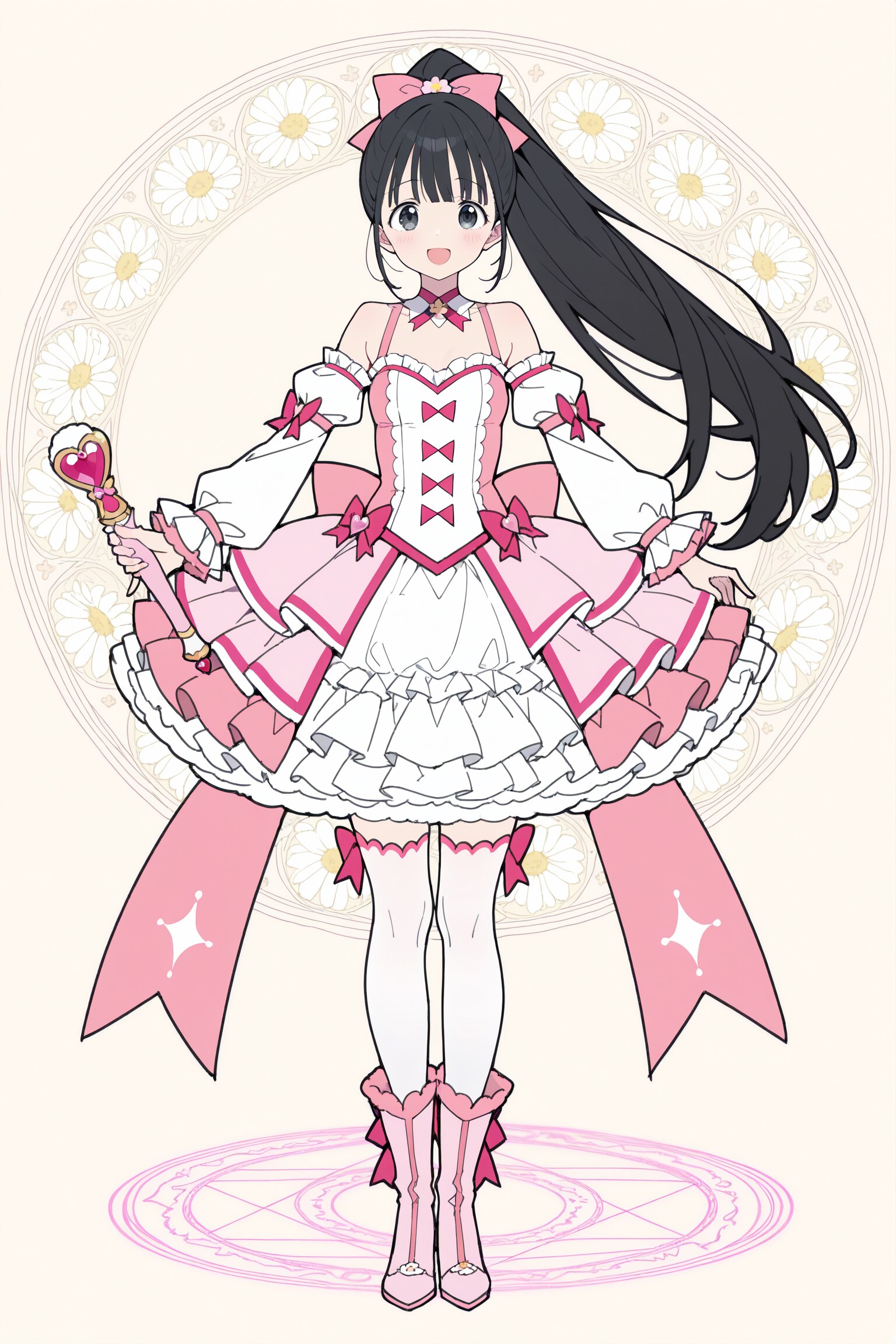 simple_background,beige_background,floral_background, | の人気AIイラスト・グラビア