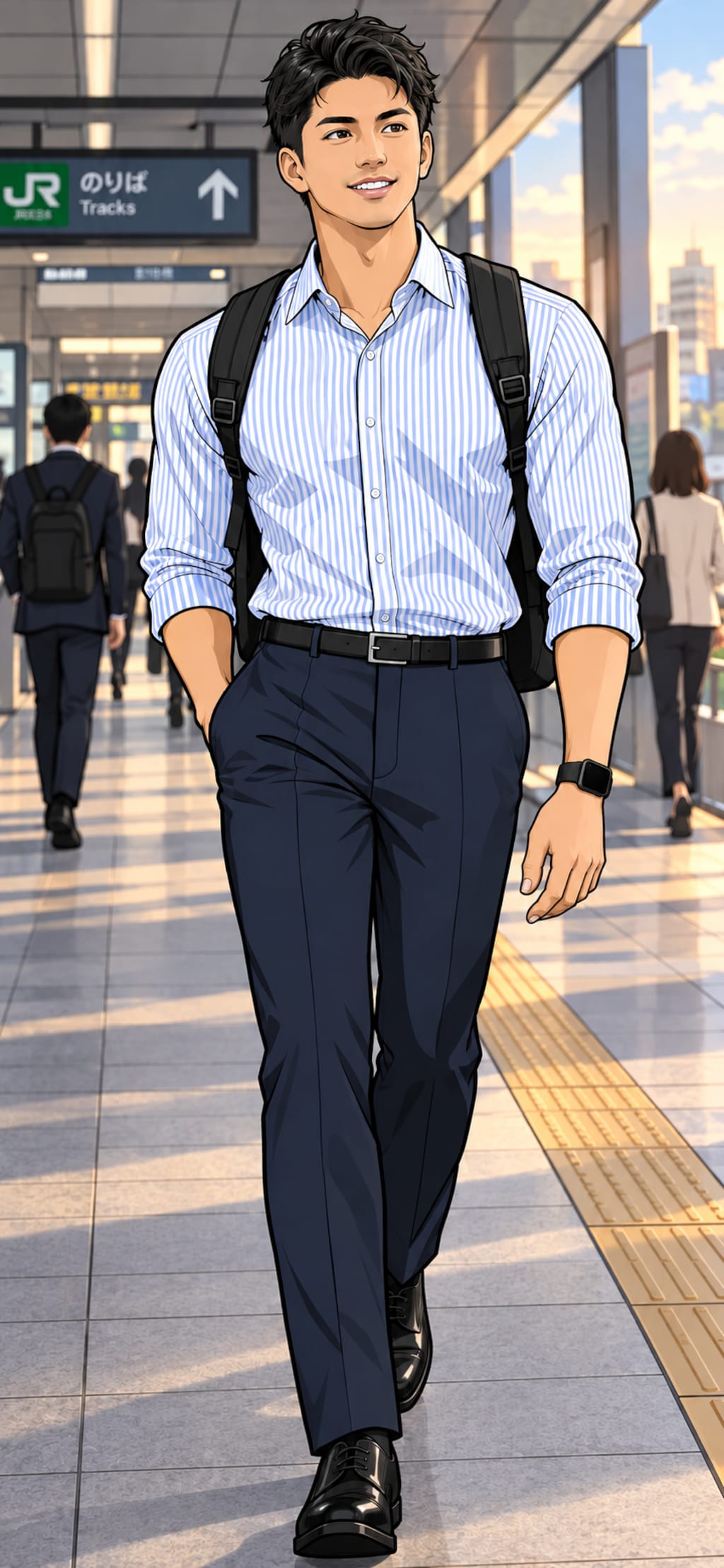 9/15 ムキムキビジネスマンくん👔