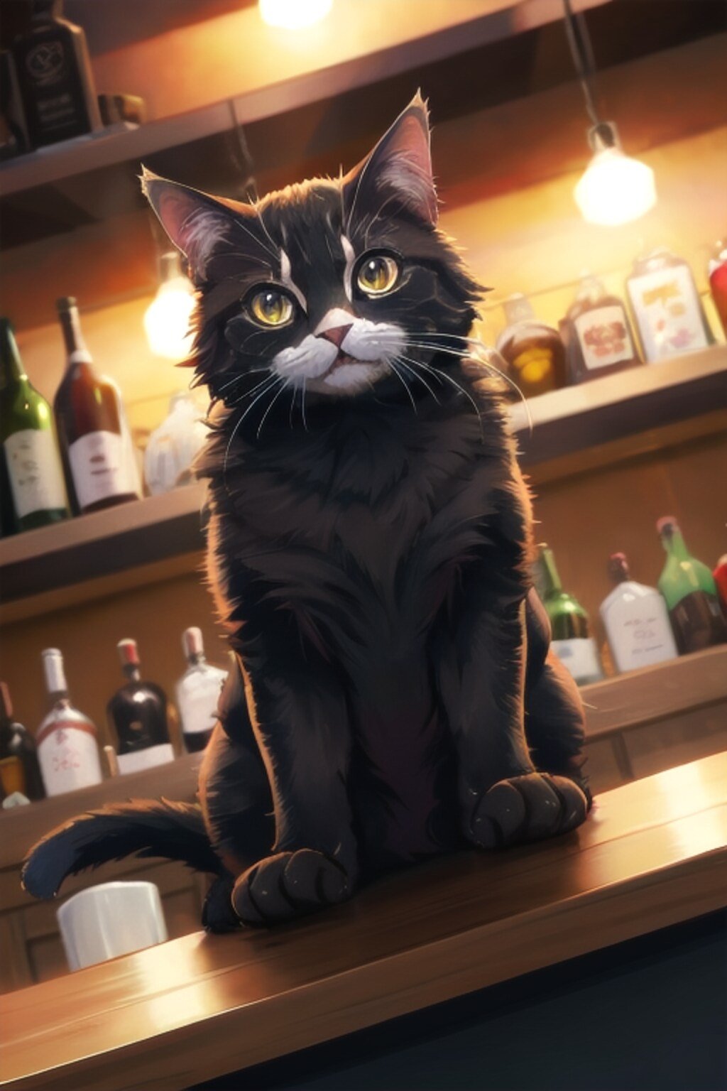 Bar cat