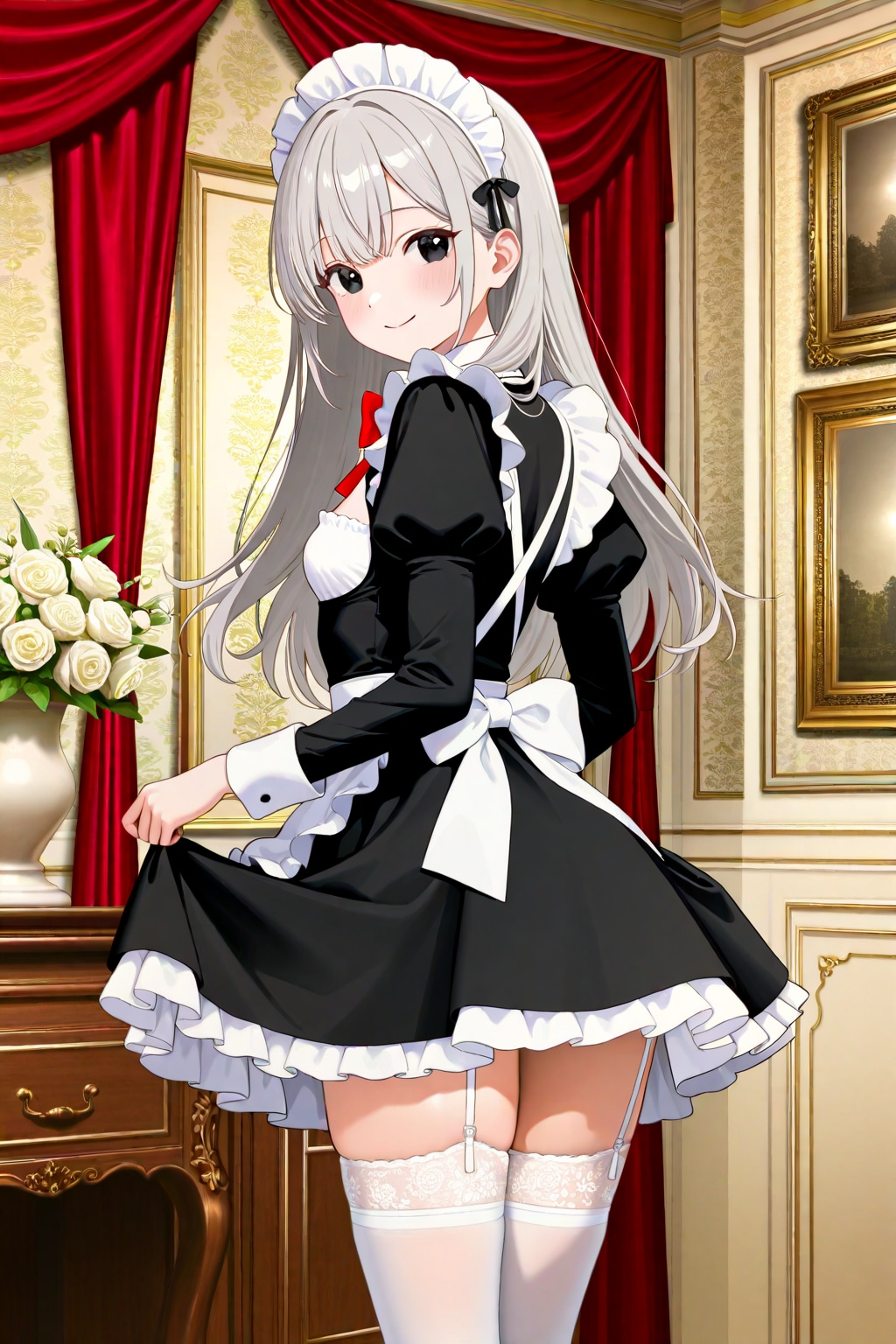 メイドの宮成桃ちゃん