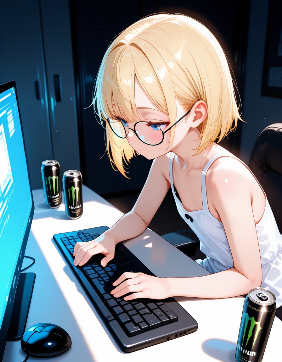 深夜の巡回