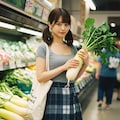 大根好きの彼女 2枚目