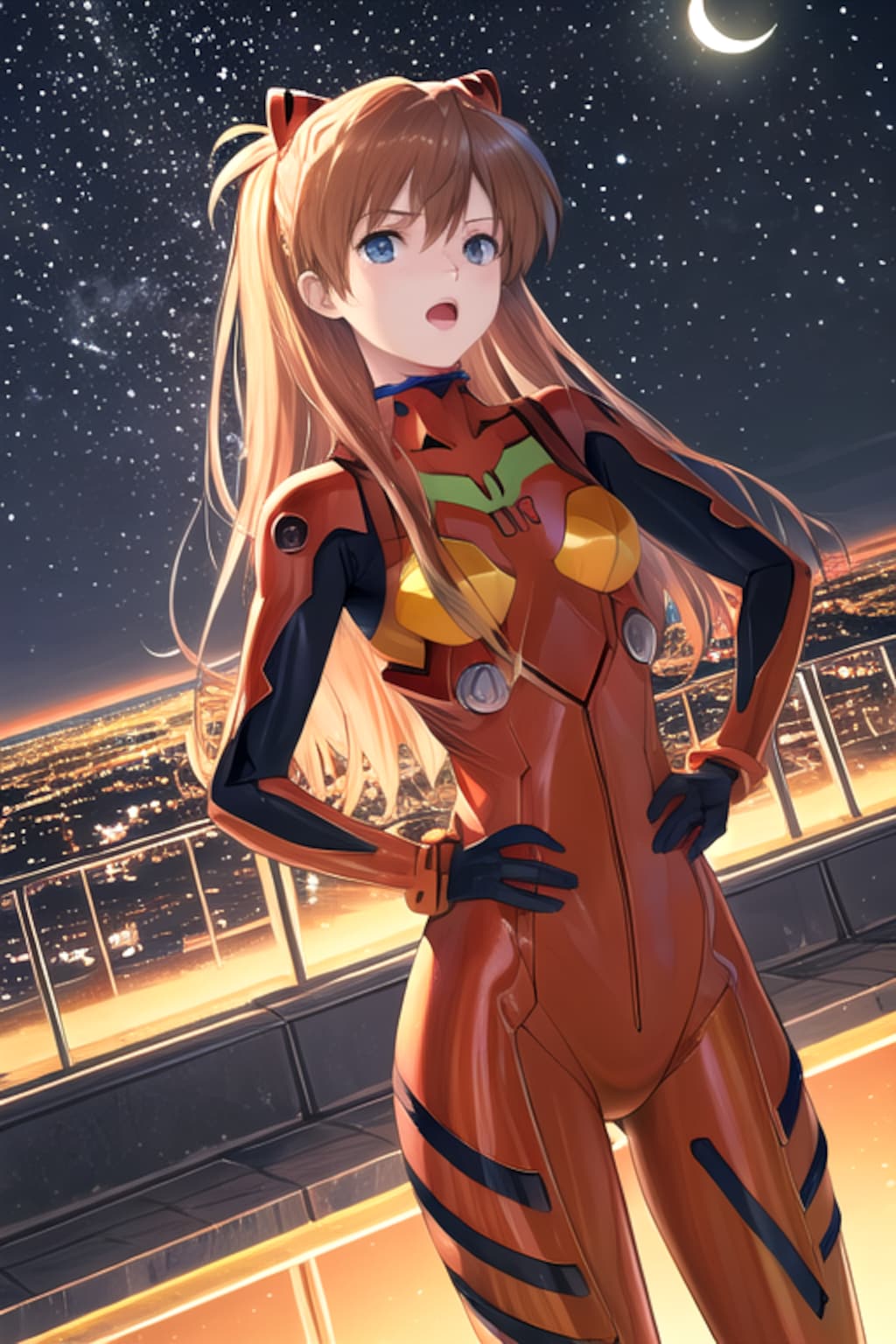 アスカのイラスト、生成練習