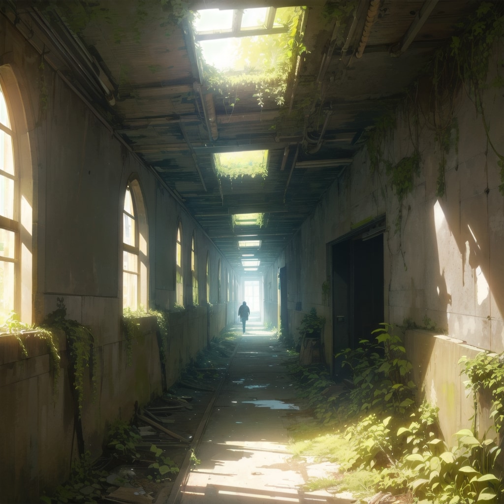 地下シェルターへ続く道 | の人気AIイラスト・グラビア