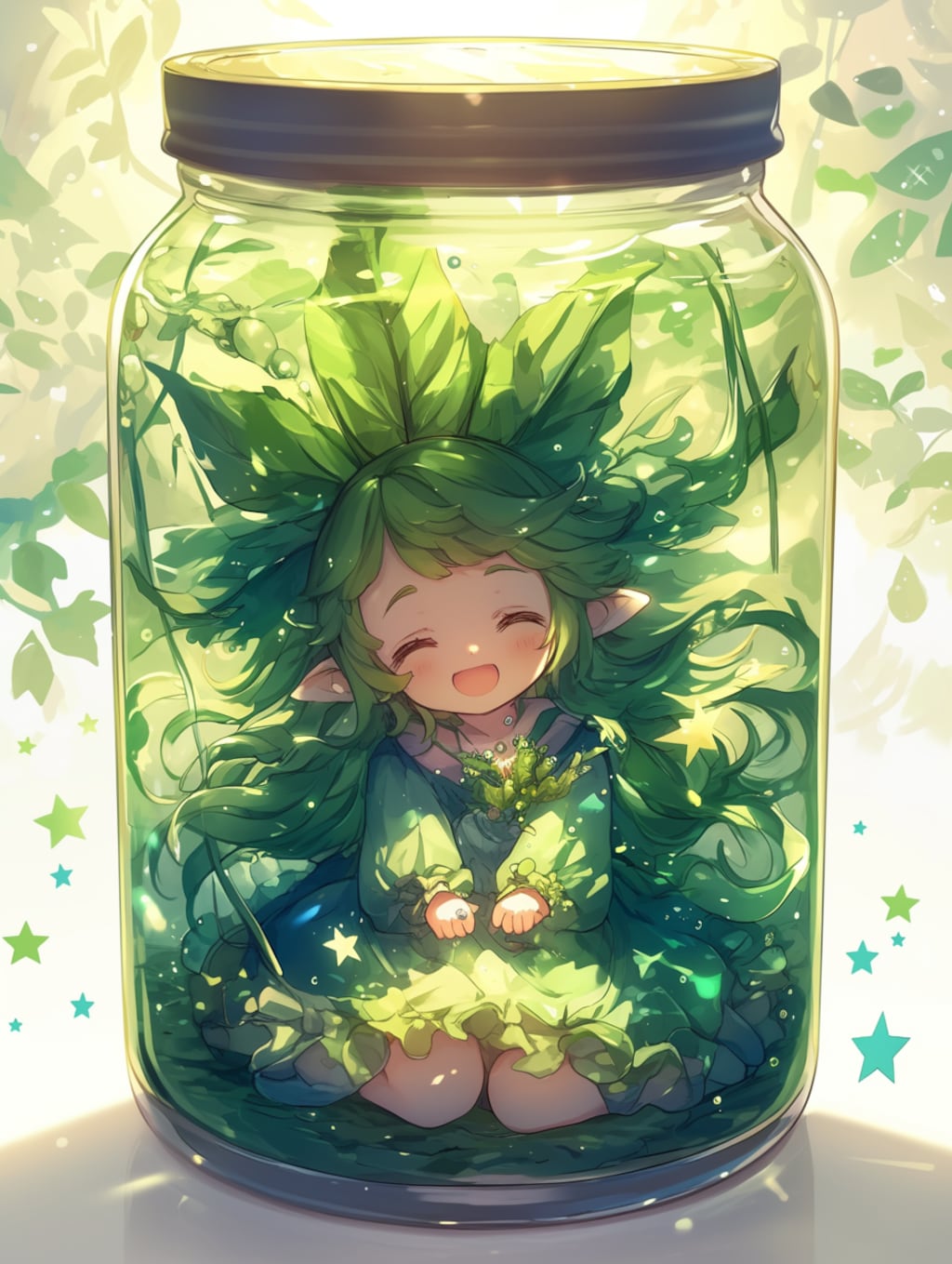 「瓶詰の少女」碧109