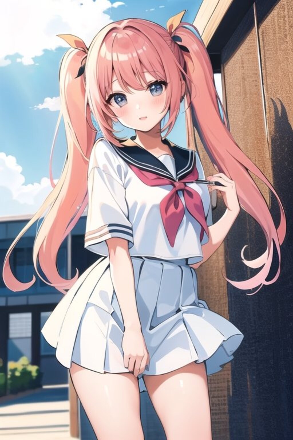 学園セーラーは美しく