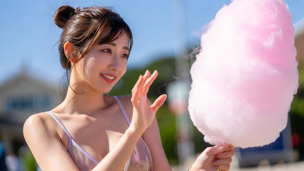 おっきい綿飴