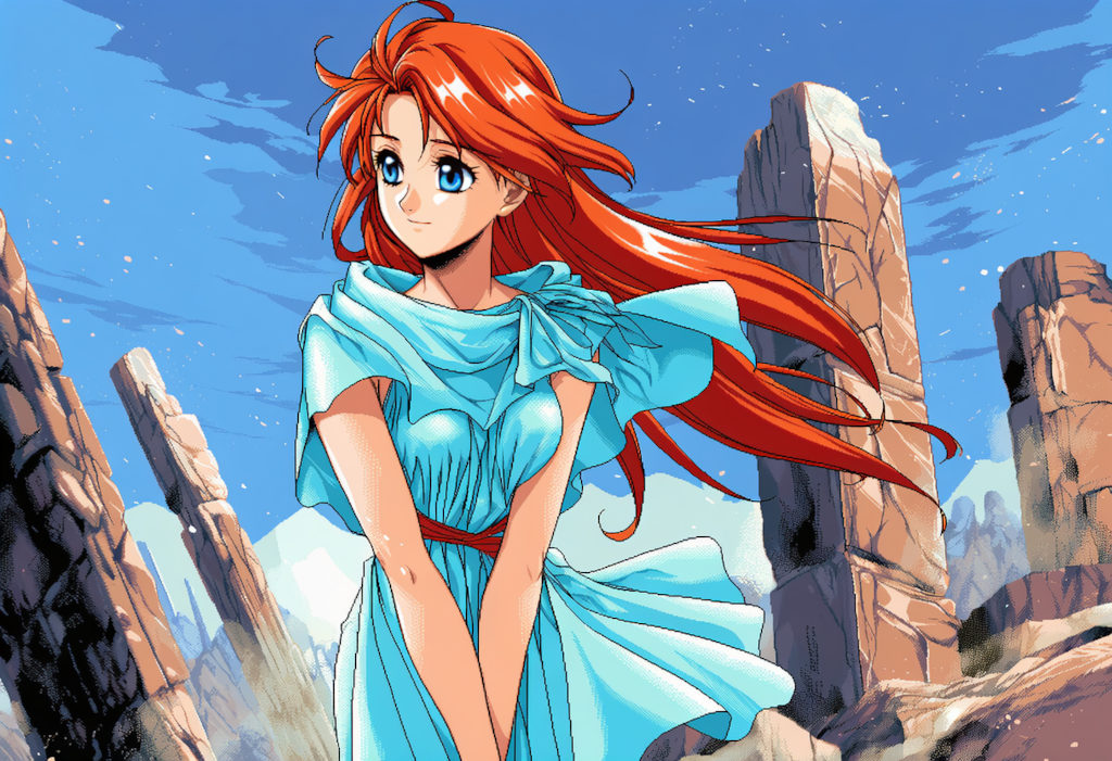 電気屋の女の子