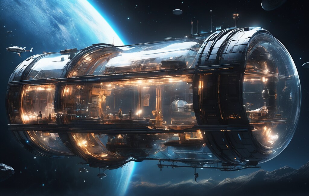 未来の星間居住区