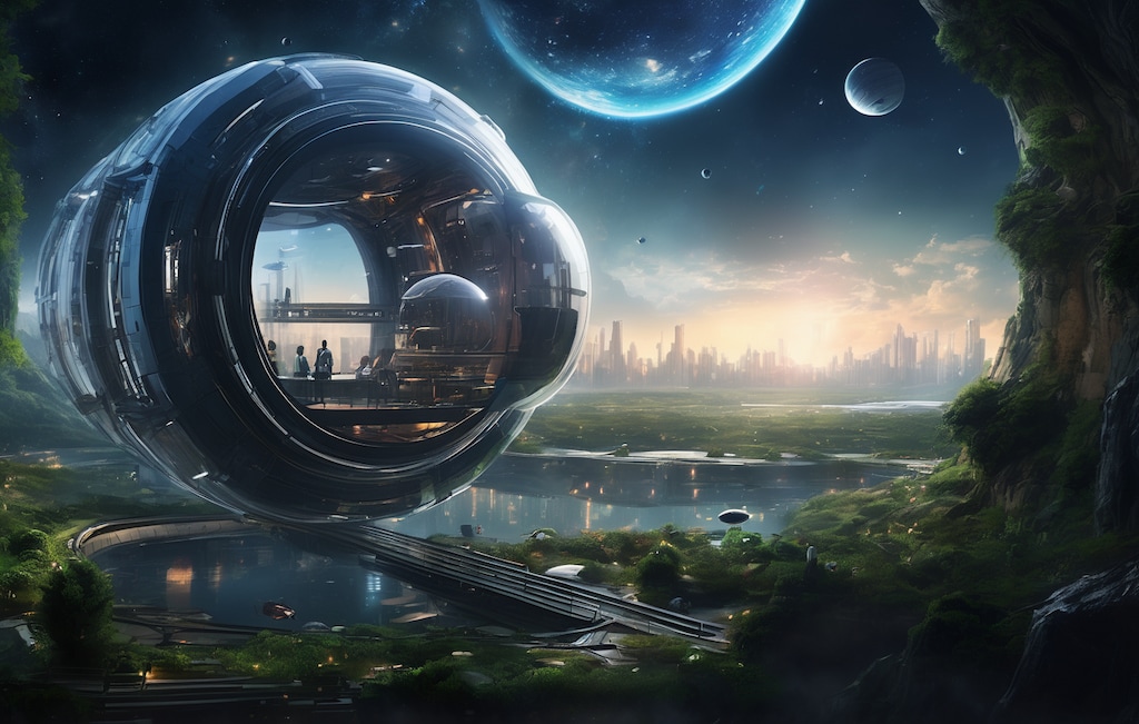 未来の星間居住区