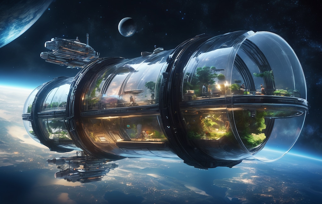 未来の星間居住区