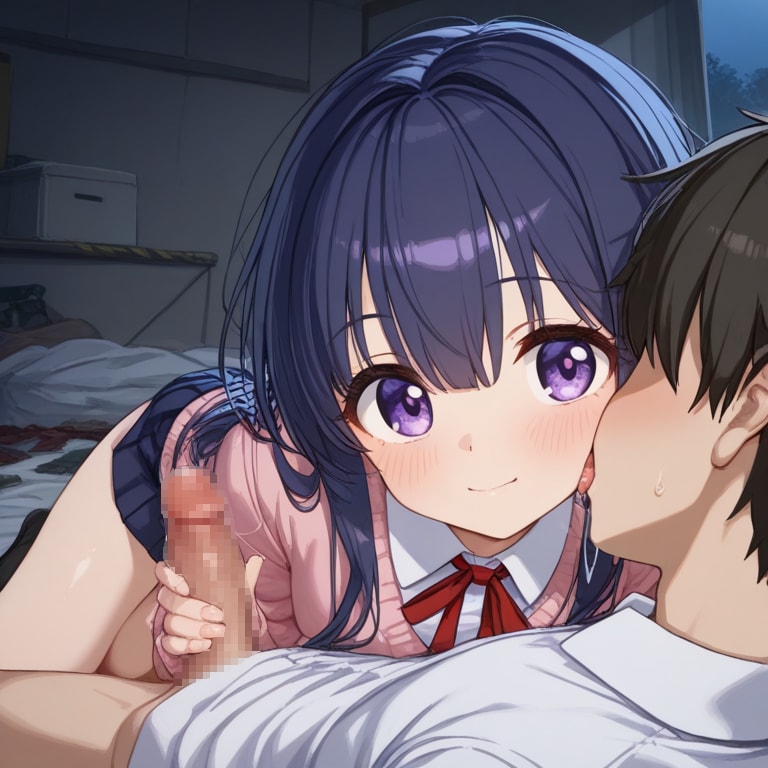 朝手コキ❤