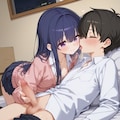 朝手コキ❤ 6枚目