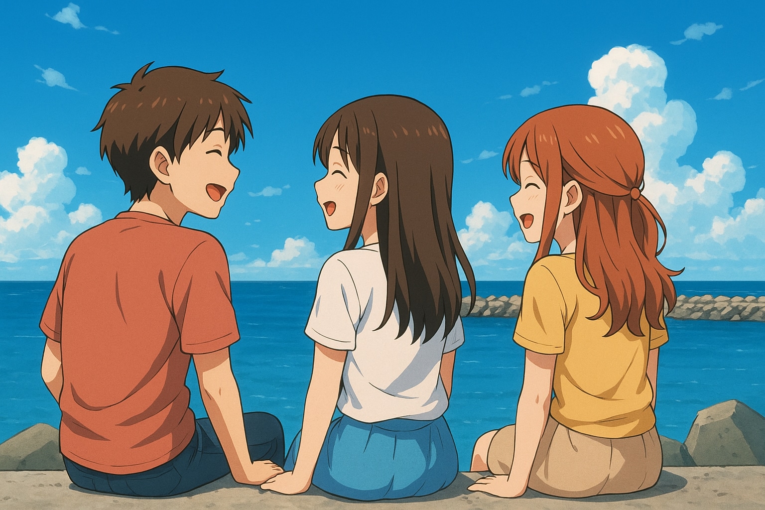 思い出話。 | の人気AIイラスト・グラビア