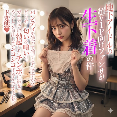 【破廉恥アイドル】パンティと言葉責めの極上ファンサービス♥