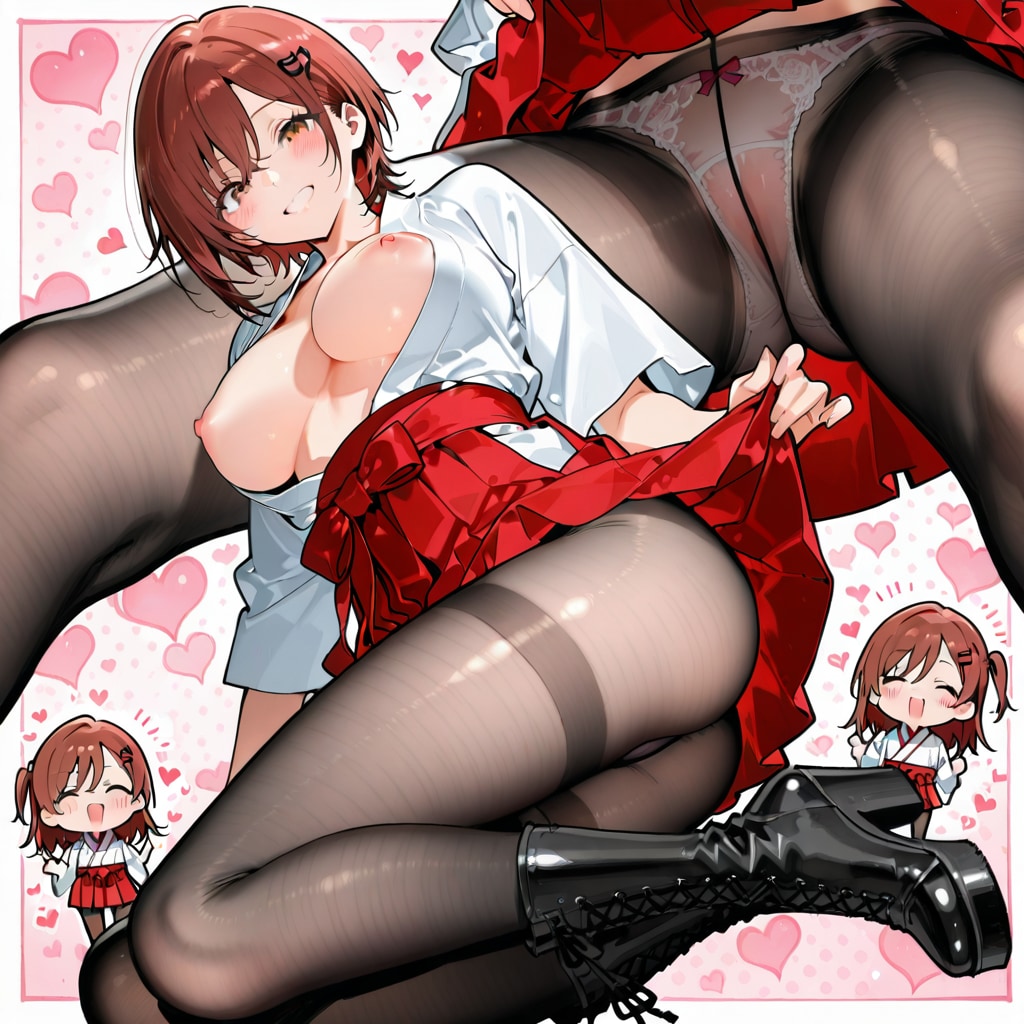 えっちな巫女さん