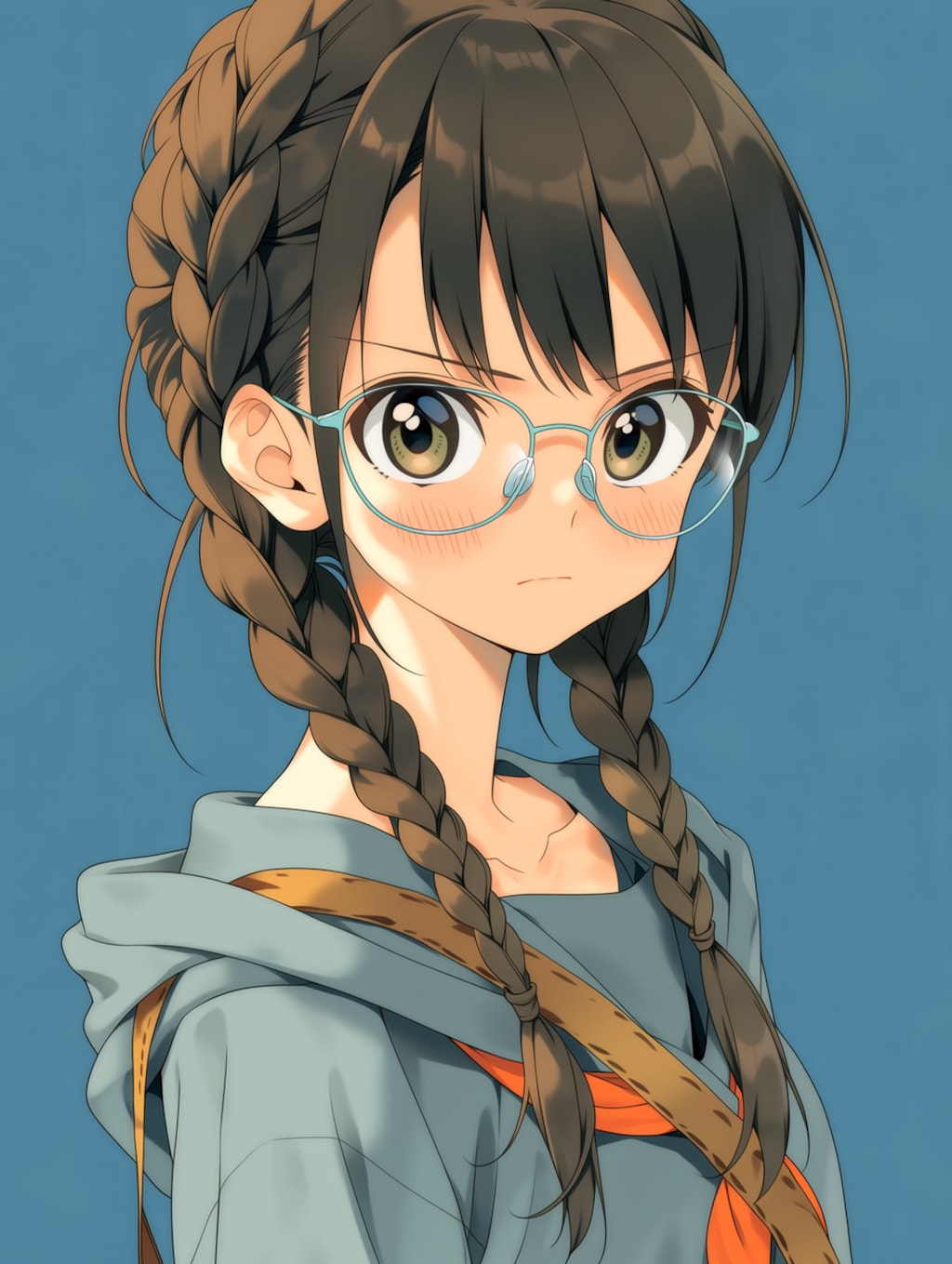 眼鏡と三つ編みの方程式