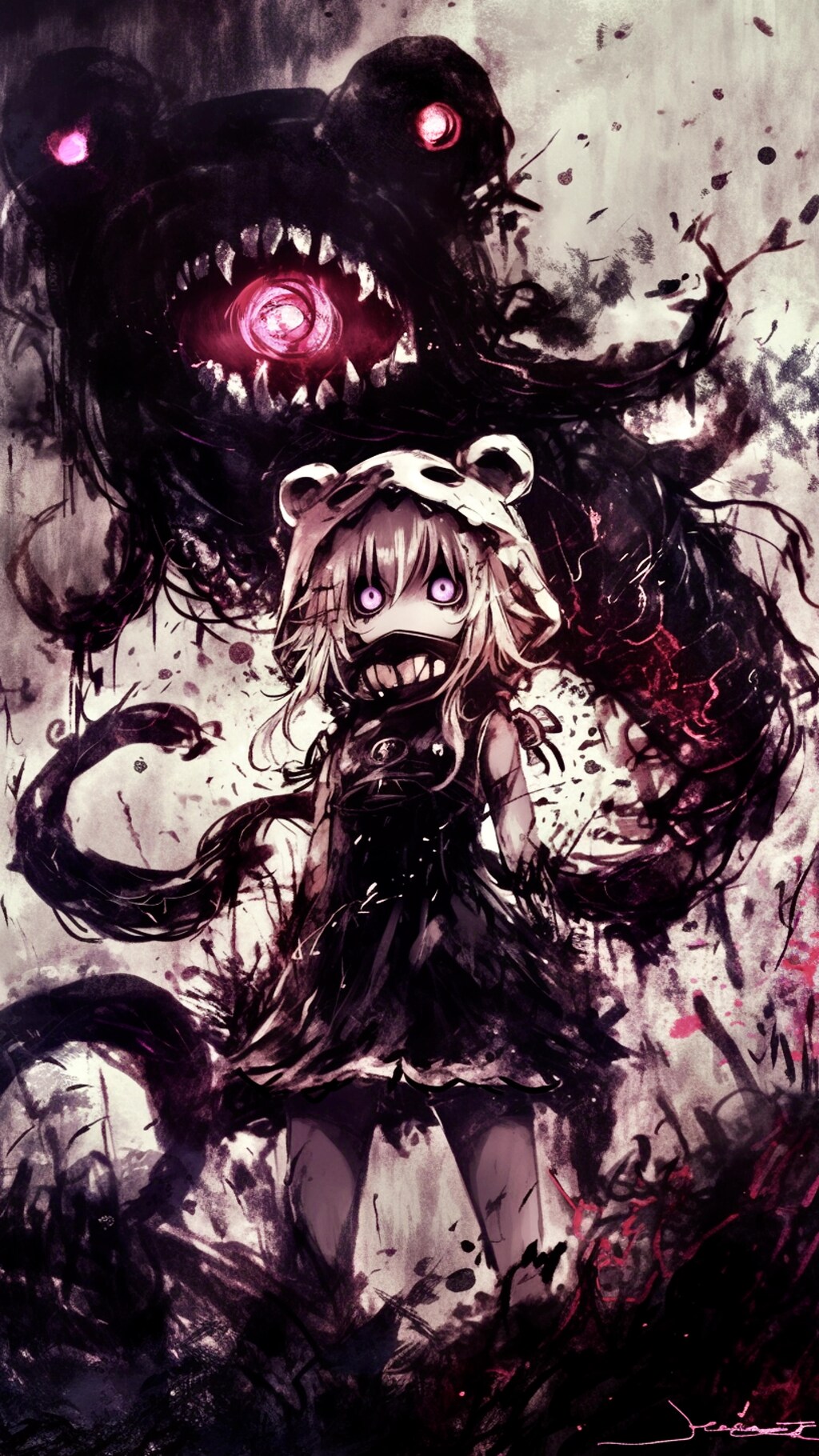 闇落ちのくまさん②