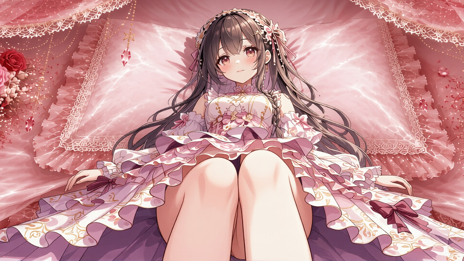 茶髪少女とドレス　その9-2
