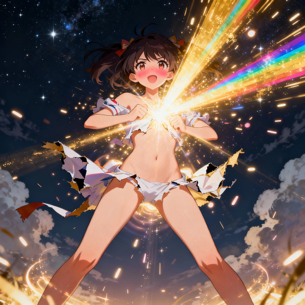 服が破れても戦います