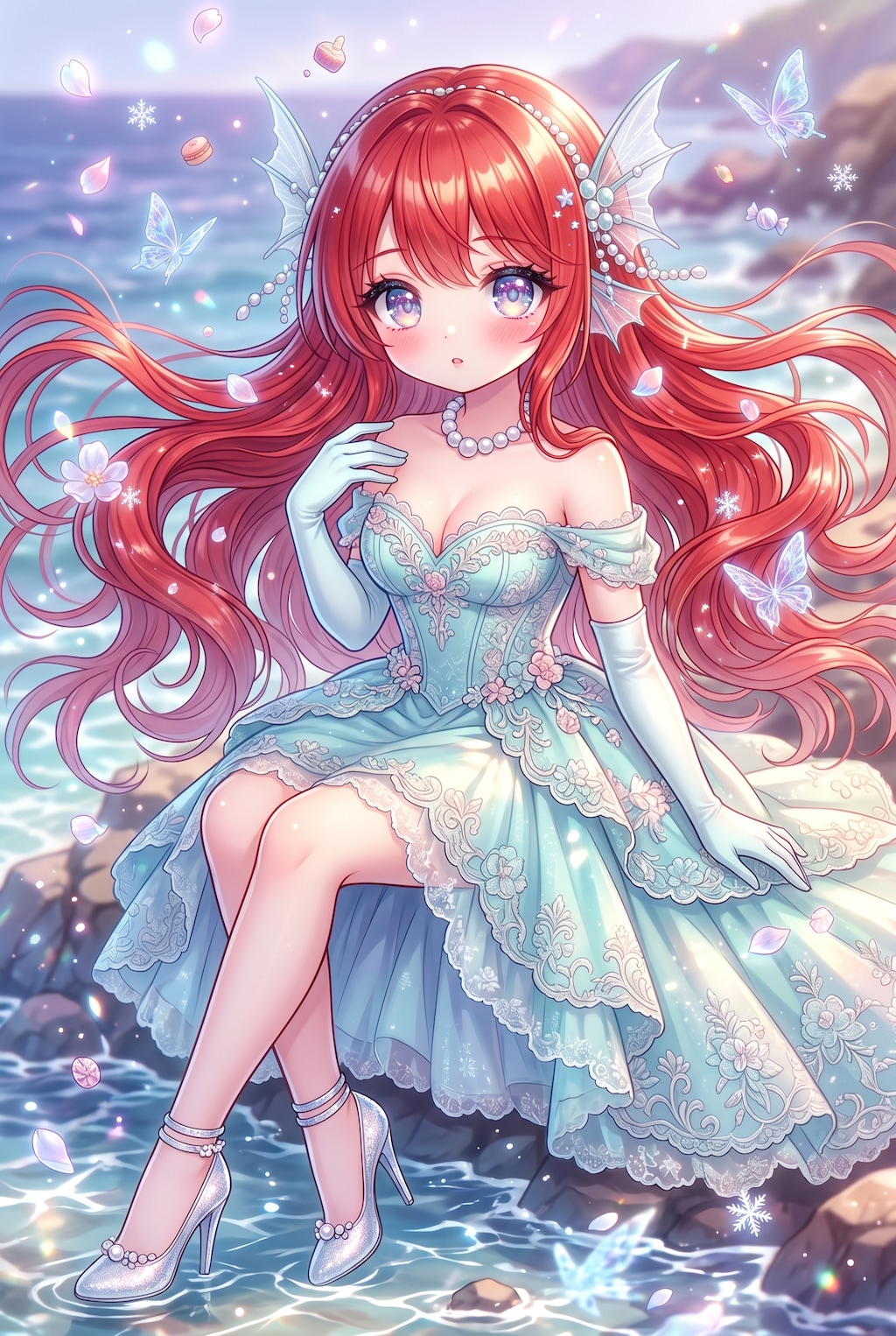 海辺の幻想姫の詩