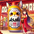 キツネ耳ビール缶の神社祭り 9枚目