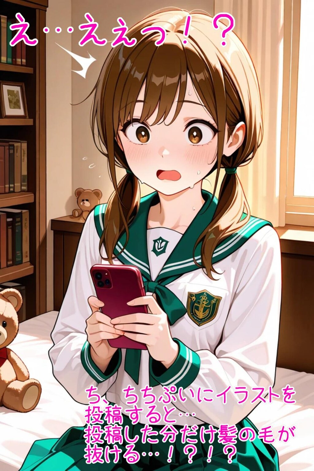 ガセネタに騙される絵海ちゃん