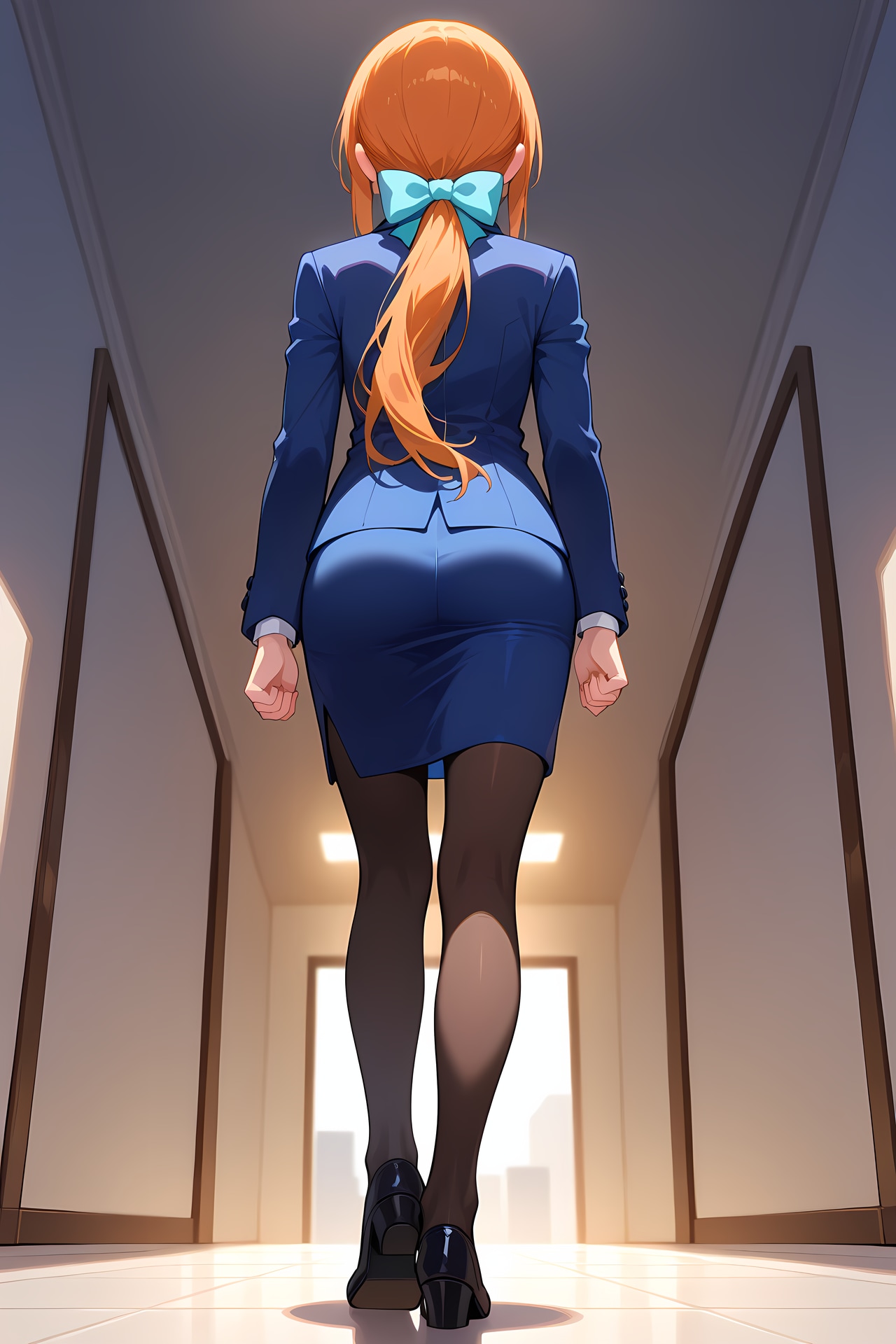 後ろ姿 | の人気AIイラスト・グラビア