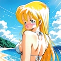 白いビキニ 3枚目