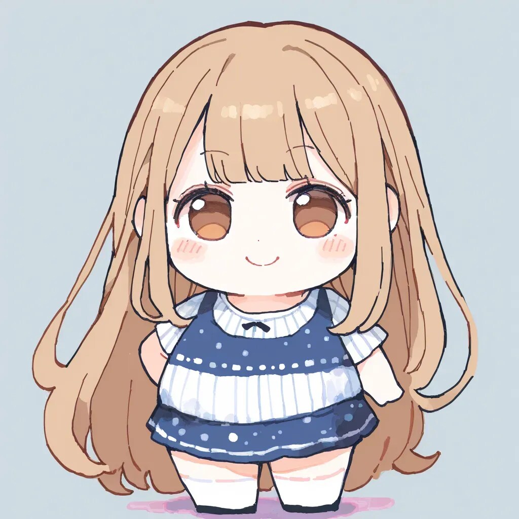 太めのちびキャラ