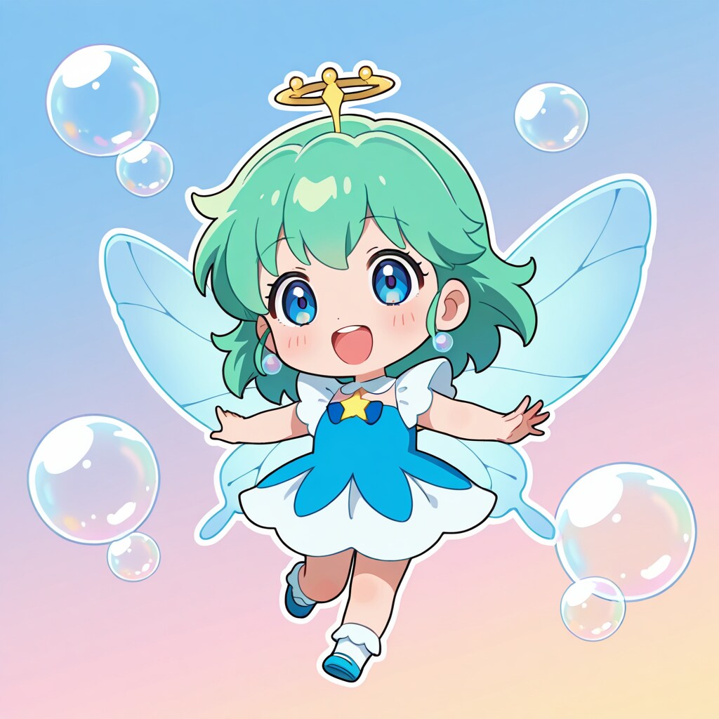 泡妖精ちゃん？