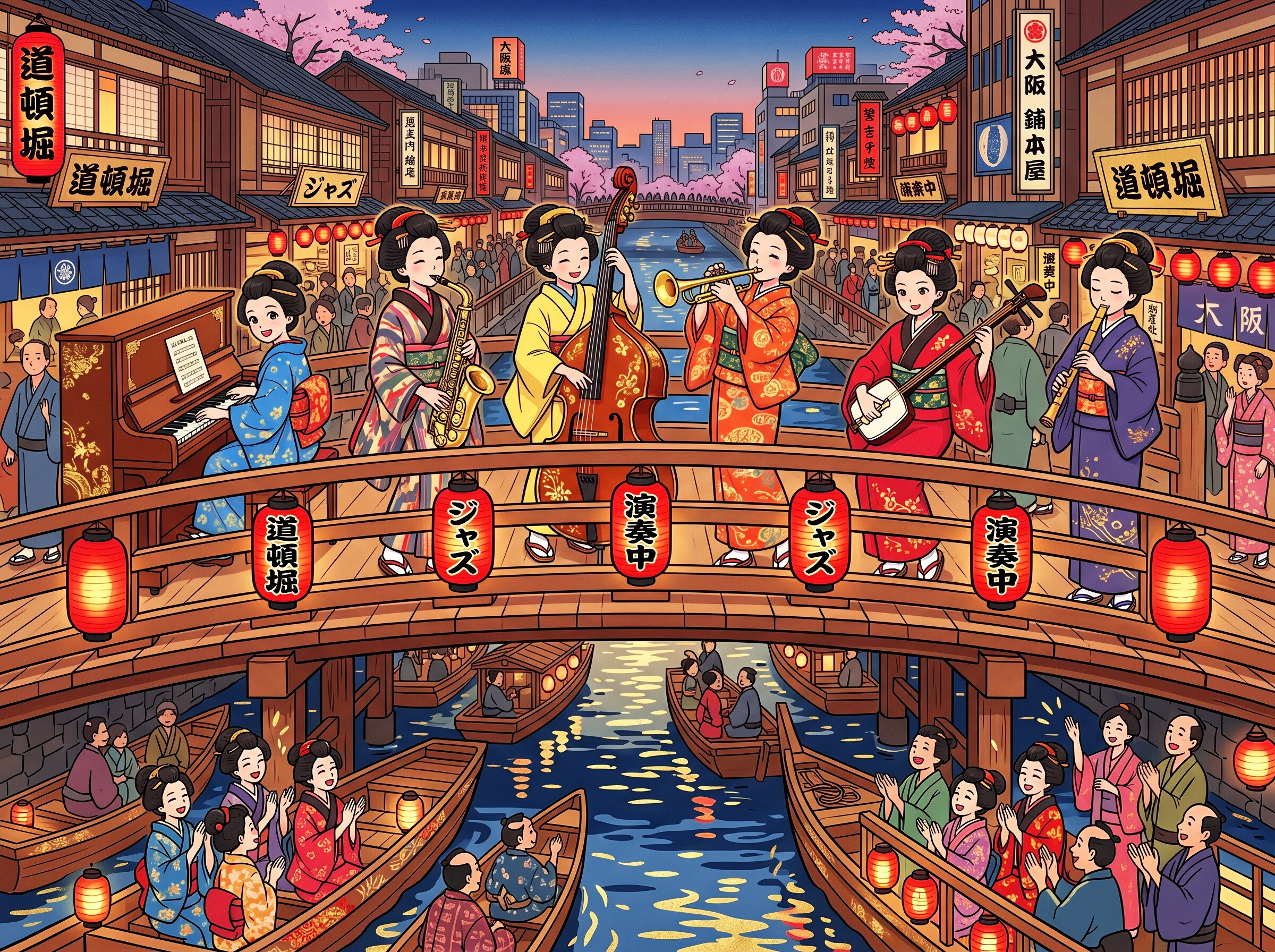東西戯図祭(とうざいじゃずまつり) | の人気AIイラスト・グラビア