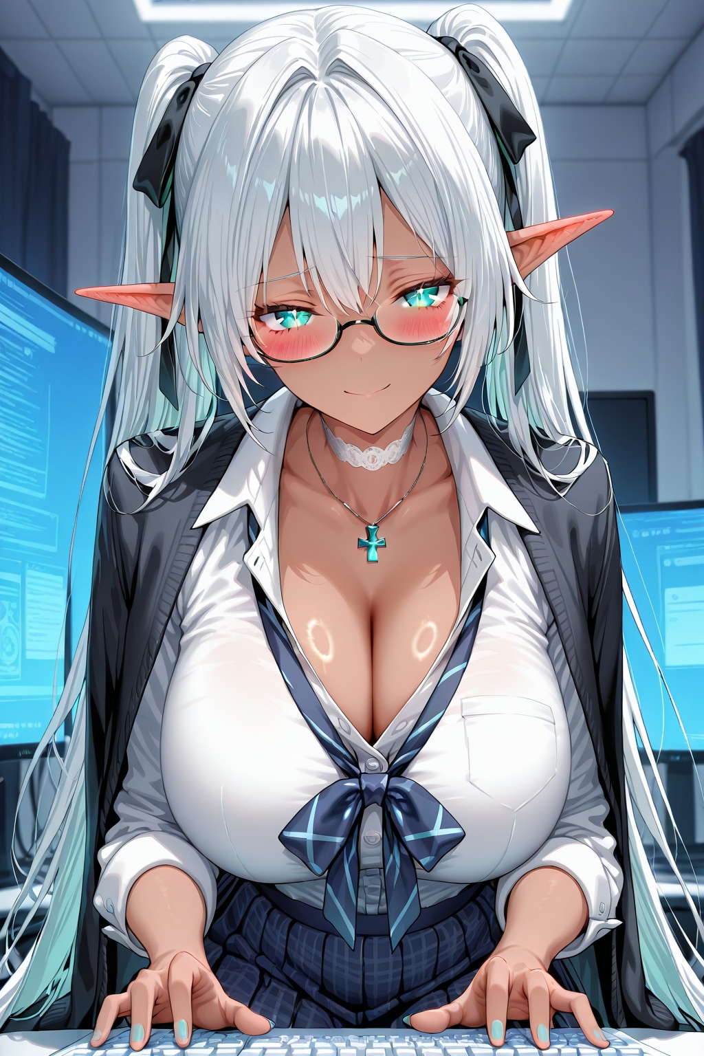 褐色エルフの部活動（帰宅部）