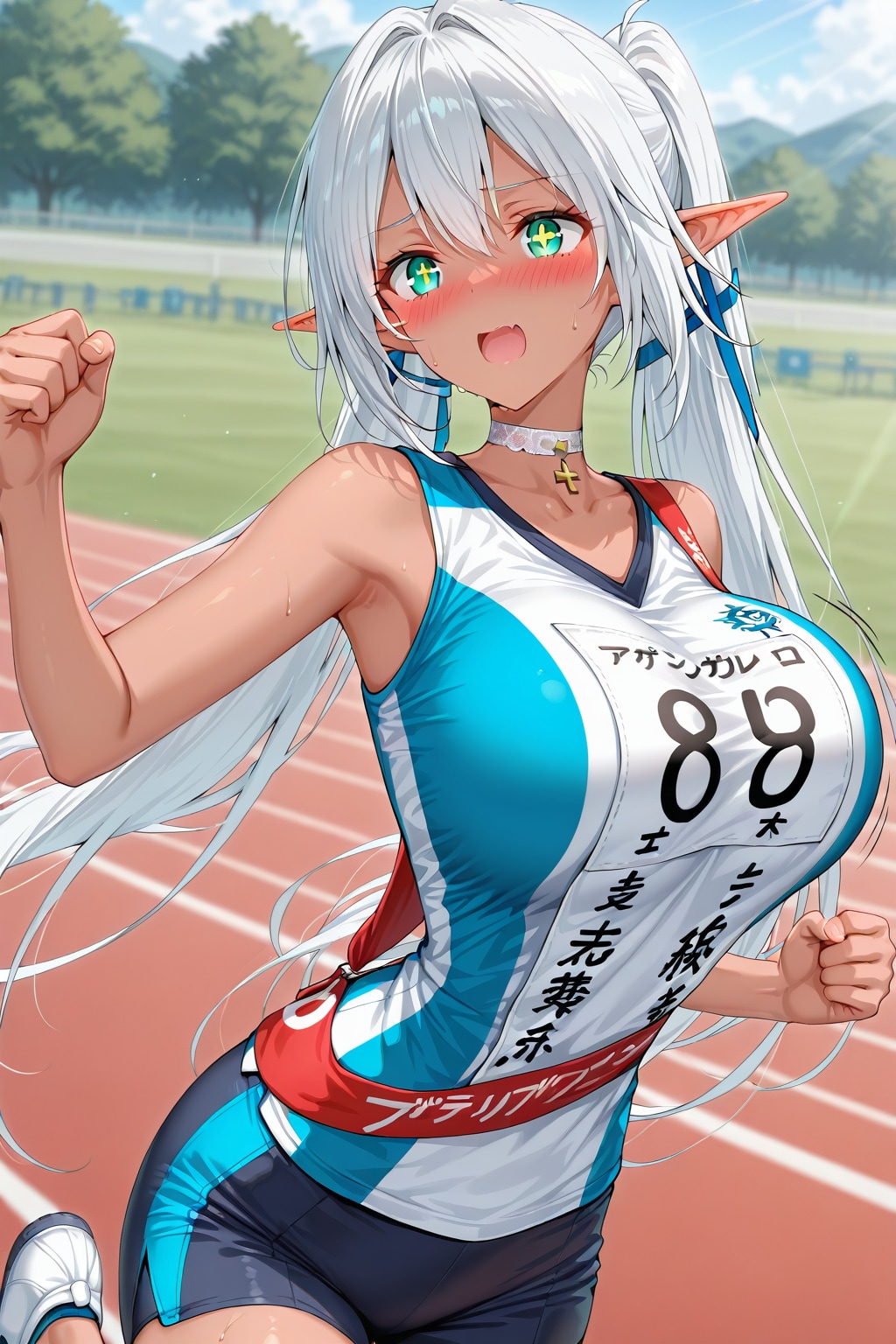 褐色エルフの部活動（帰宅部）