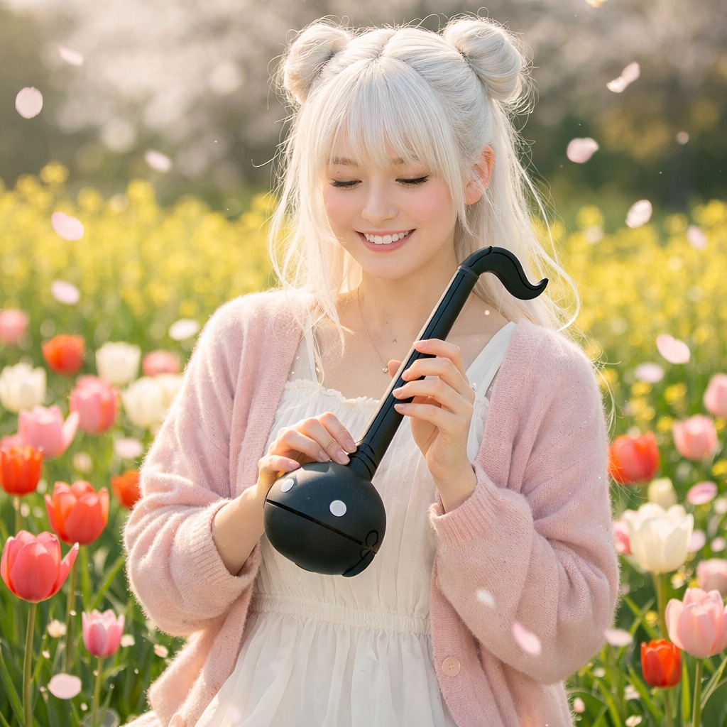 オタマトーンと白髪の人