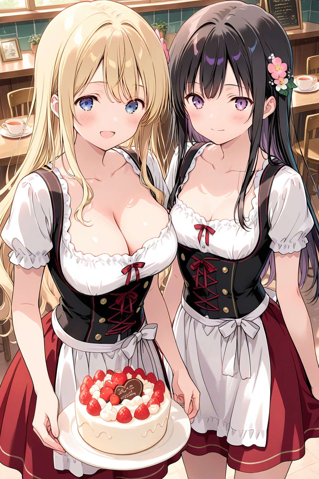 お誕生日のサプライズでーす♪