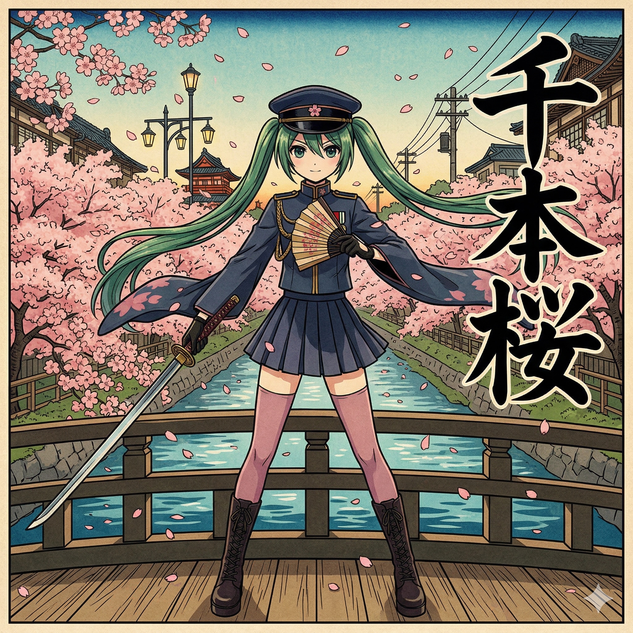 千本桜 | の人気AIイラスト・グラビア