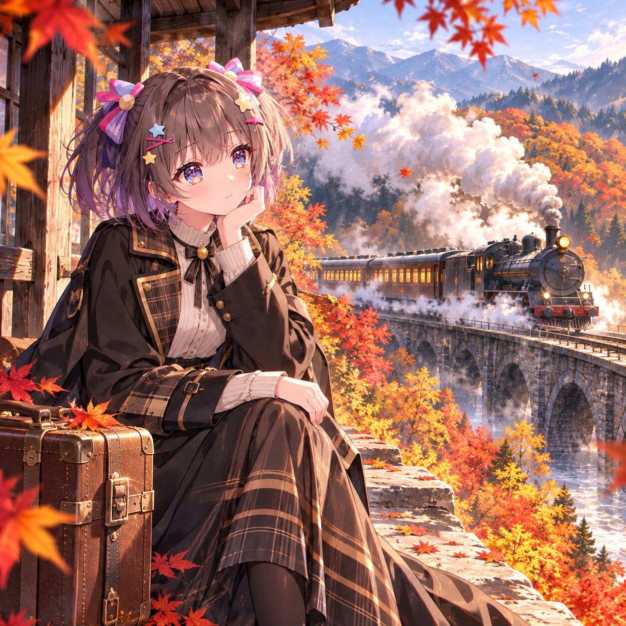 電車娘慕情（５）３時のアイドル　GPTimages2.5 | の人気AIイラスト・グラビア
